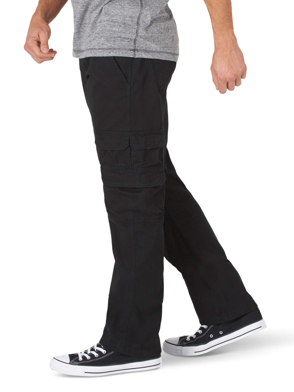 Wrangler Authentics Men's Premium Relaxed Fit Straight Leg Cargo Pant (Bennard)