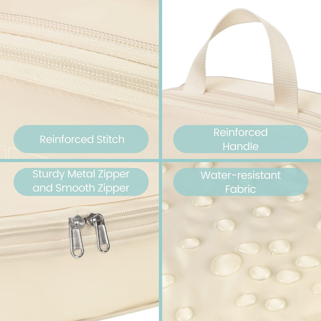 Cambond Compression Packing Cubes for Travel - Lightweight Expandable Travel Bags Luggage Organizers Travel Essentials Compression Cubes for Travel Space Saver for Carry on Suitcases Organizer