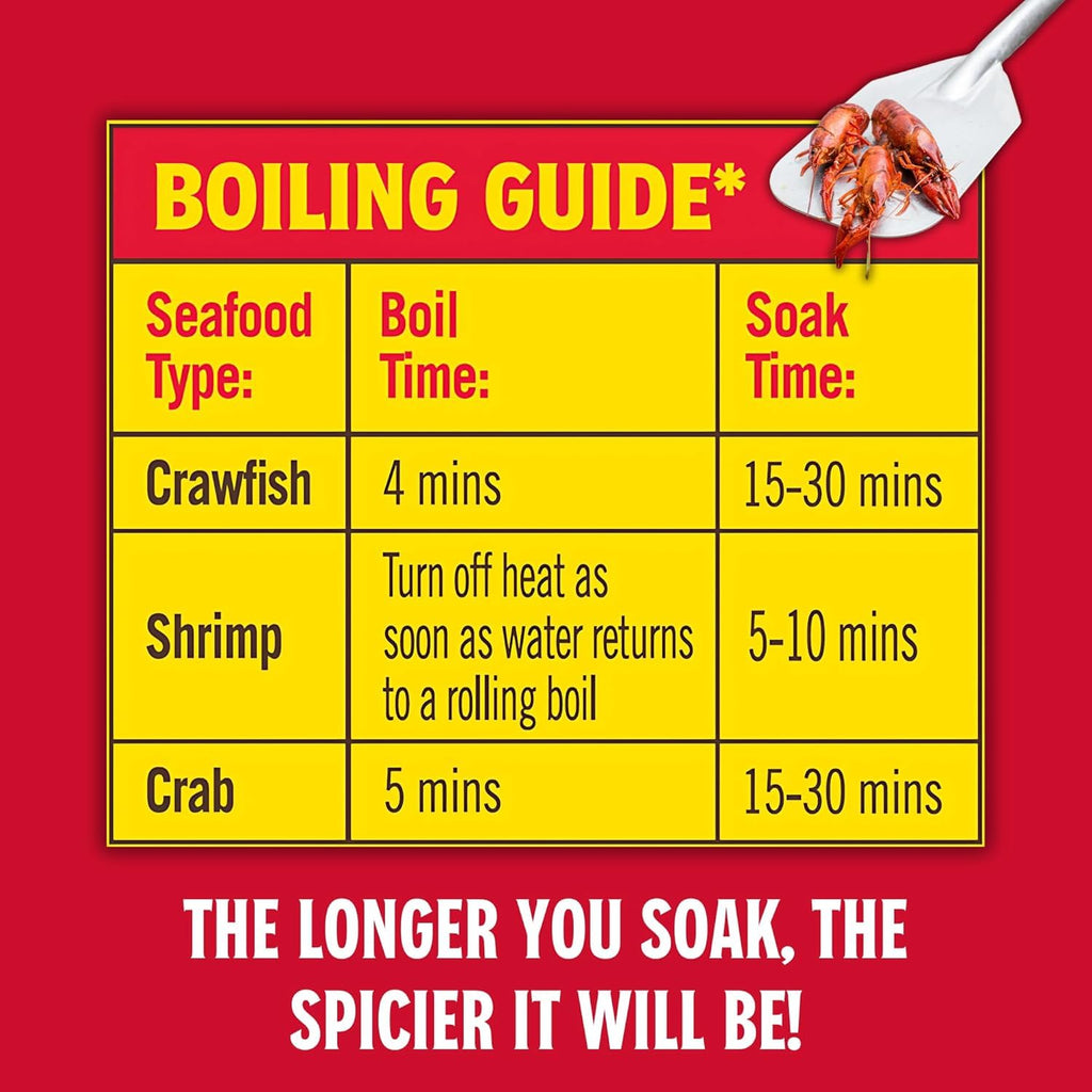Louisiana Fish Fry Products Crawfish, Shrimp & Crab Boil Seasoning - Spicy & Delicious Seafood Powder Complete Seasoning - Low Salt Cajun Seasoning (4.5 Pound (Pack of 2))