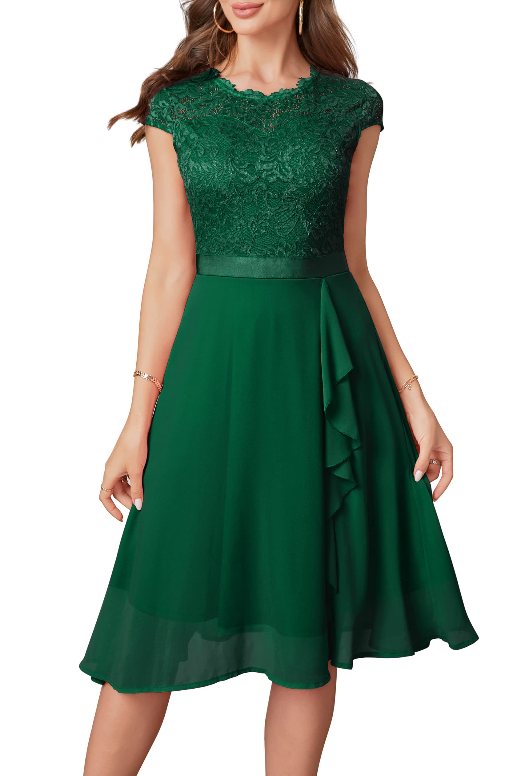 Women's Cocktail Dresses for Women Evening Party, Tea Party Dress for Women 2025 Wedding Guest Dress Prom Semi Formal Dress