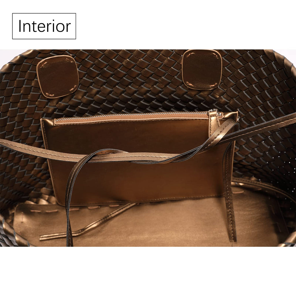 Woven Bag Shopper Bag Travel Handbags and Purses Women Tote Bag Large Capacity Shoulder Fashion Bags