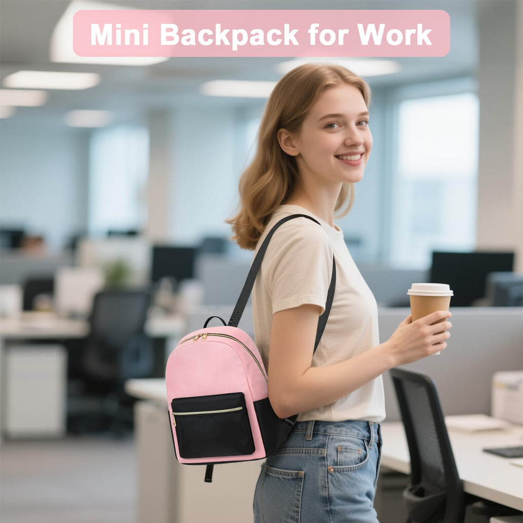 BTOOP Mini Backpack Women Girls Water-resistant Small Backpack Purse Shoulder Bag for Womens Adult Kids School Travel