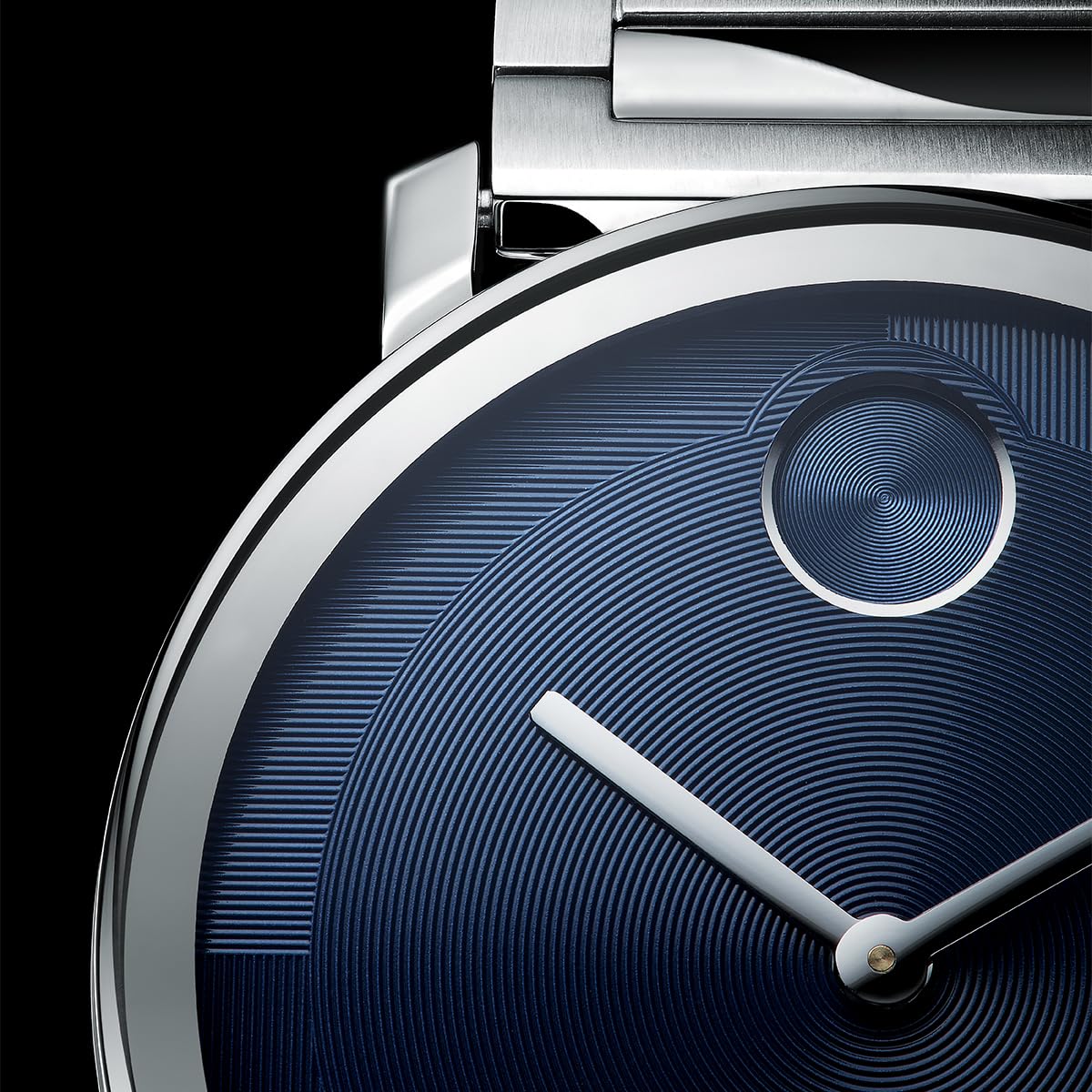 Movado Bold Evolution 2.0 Men's Watch - Swiss Quartz Movement, Stainless Steel Mesh Bracelet - 3 ATM Water Resistance - Luxury Fashion Timepiece for Him - 40mm