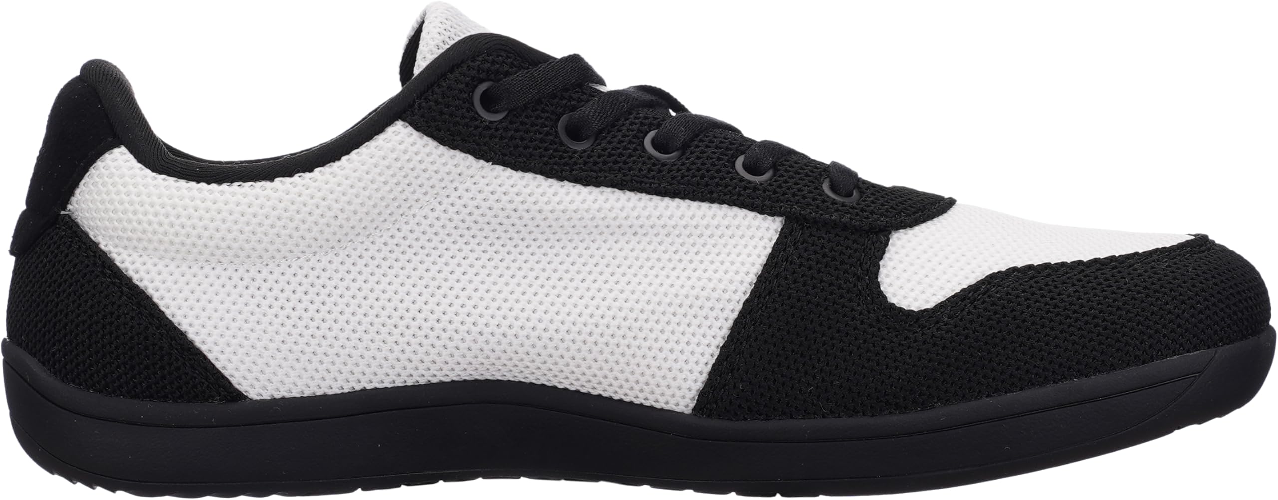 WHITIN Men's Wide Toe Box Barefoot Sneakers + Breathable Knit Walking Shoes