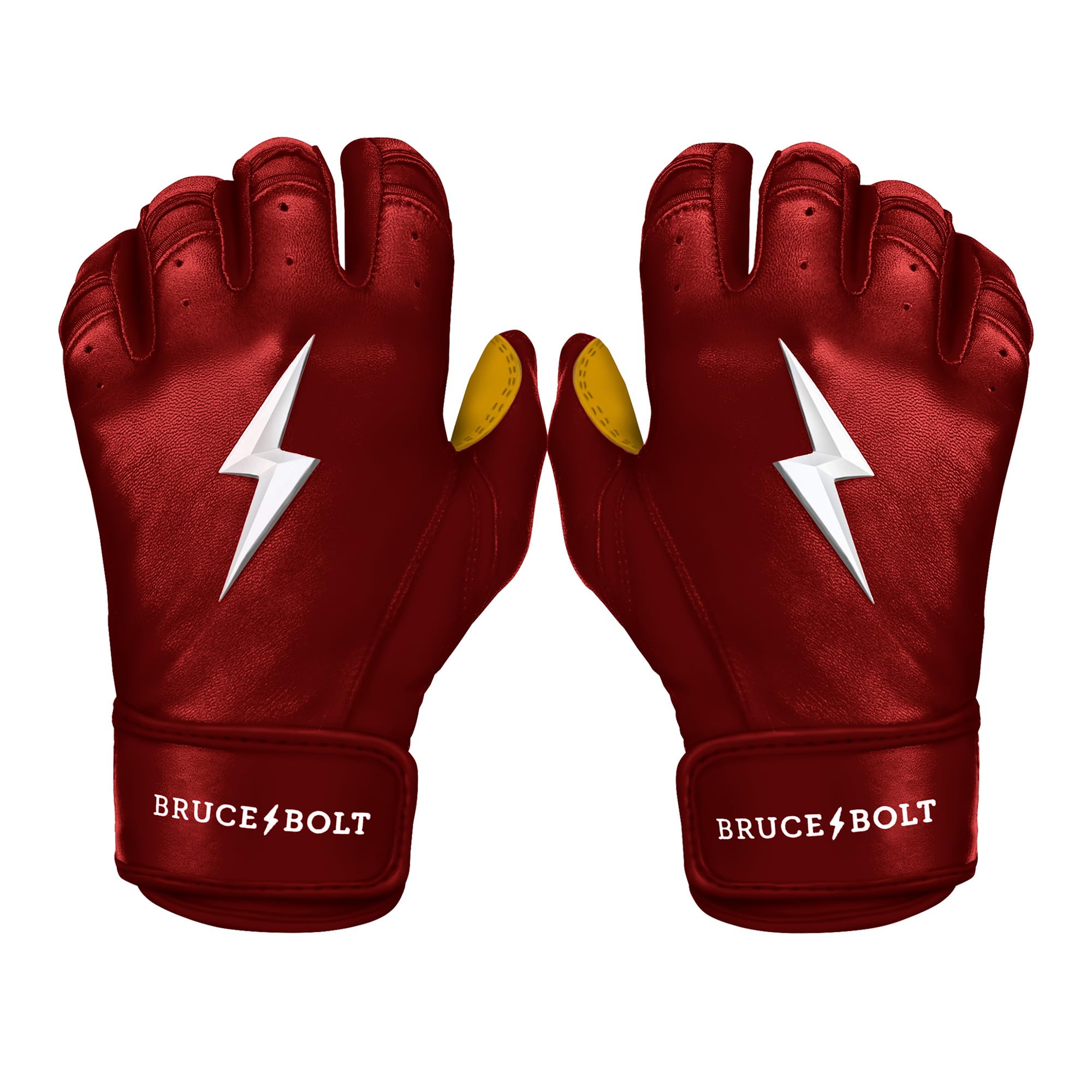 BRUCE BOLT Original Series Short Cuff Batting Gloves - Classic Edition - Adult & Youth Sizes