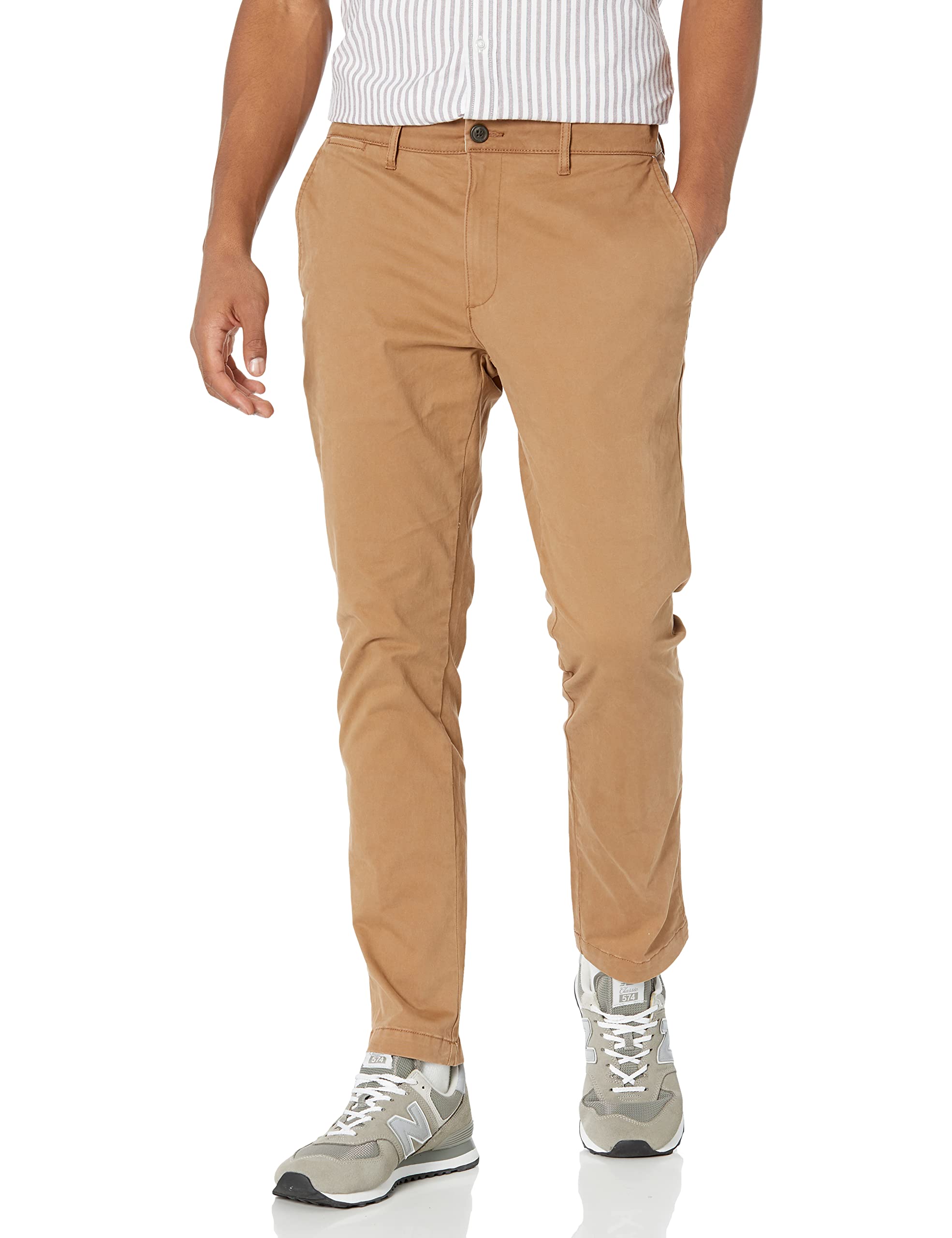 Amazon Essentials Men's Skinny-Fit Washed Comfort Stretch Chino Pant (Previously Goodthreads)