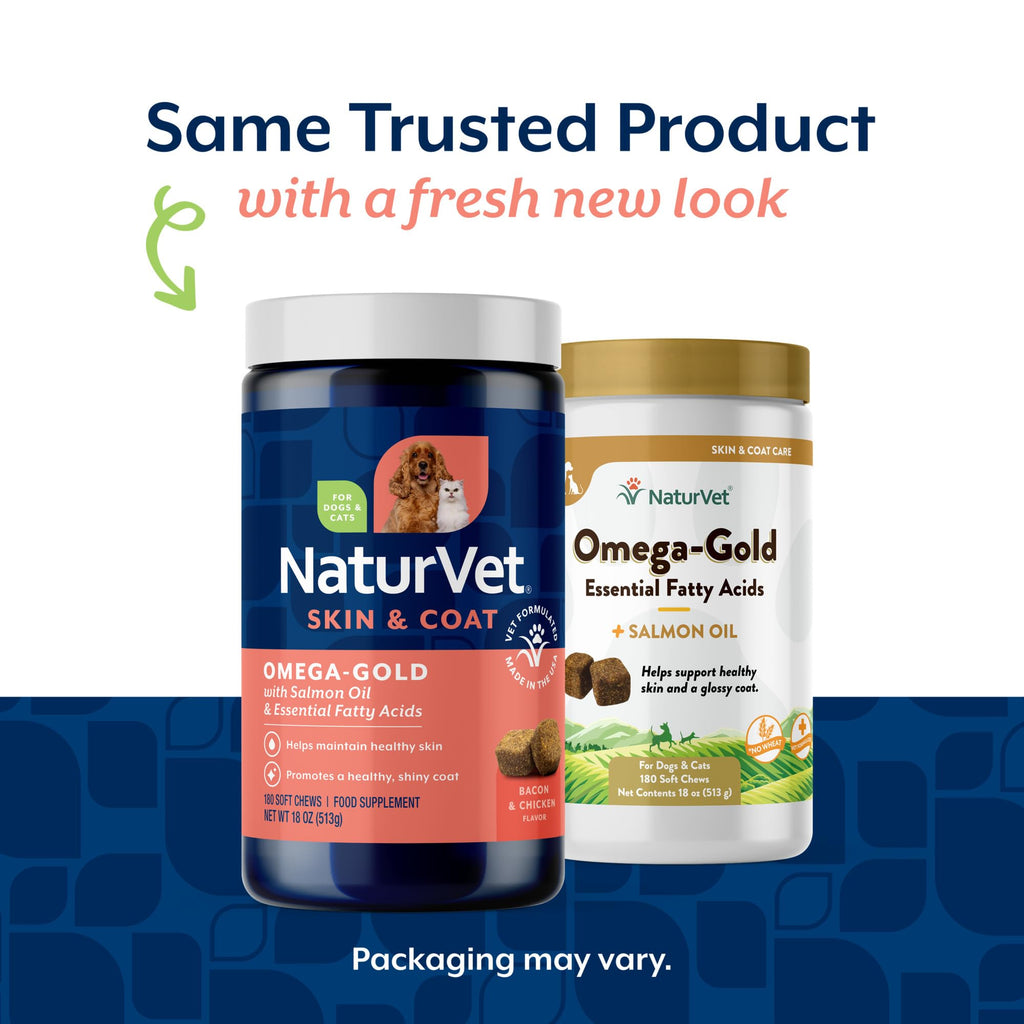 NaturVet – Salmon Oil Skin & Coat Plus Omegas – Supports Healthy Skin & Glossy Coat – Source of Omega-3 & 6 Fatty Acids – for Dogs & Cats (8.75 oz Oil)