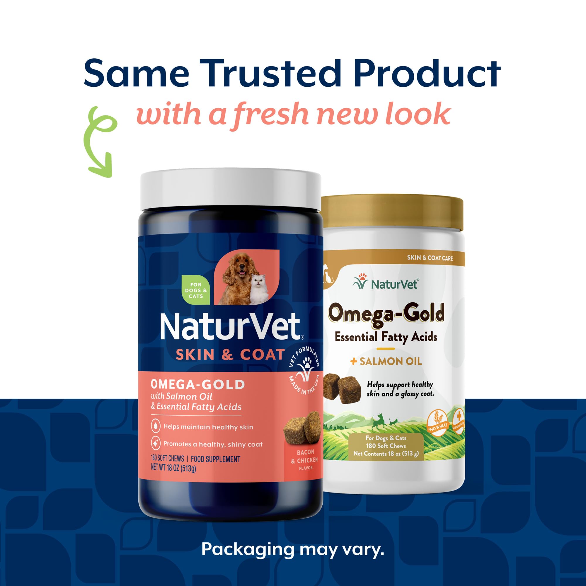 NaturVet – Salmon Oil Skin & Coat Plus Omegas – Supports Healthy Skin & Glossy Coat – Source of Omega-3 & 6 Fatty Acids – for Dogs & Cats (8.75 oz Oil)