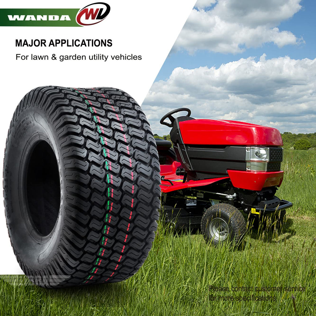 WANDA 11x4-5 Zero Turn Lawn Mower Utility Cart Turf Tire 11x4x5 11x4.00-5/4 Ply - 13204