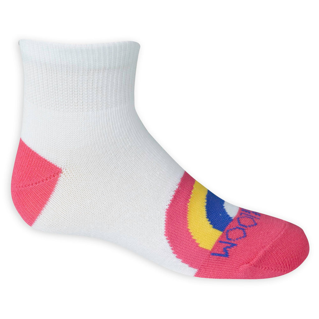 Fruit of the Loom Girl's Everyday Essential Soft Cushion Socks