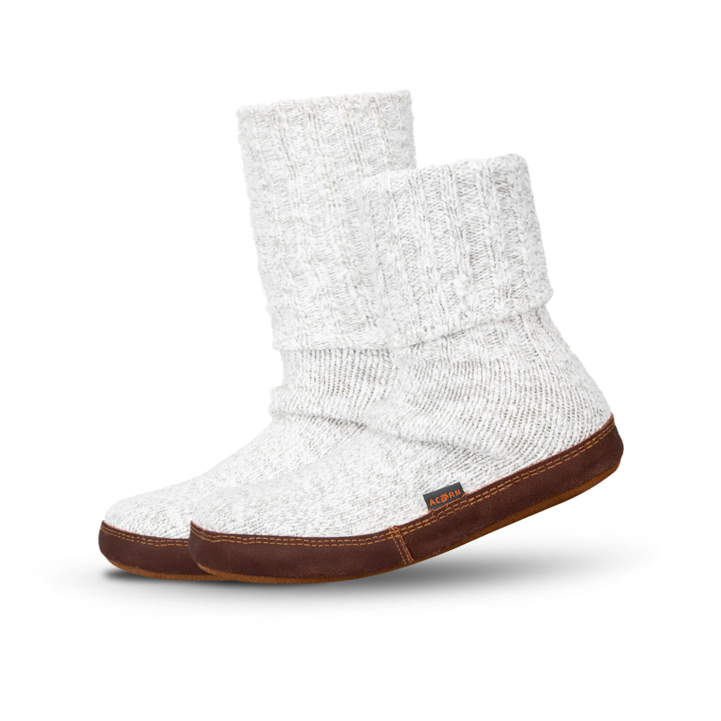 Men's and Women's Original Slipper Sock - Comfortable Men's and Women's Slipper Sock with Cloud-Like Feel, Soft and Moisture Wicking Crew Length, Genuine Suede Sole
