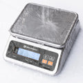 Food Scale Pound and Ounce, Rechargable, Commercial Grade, Stainless Steel Platform, for Meat Shop, Deli, Produce Market (66lb)