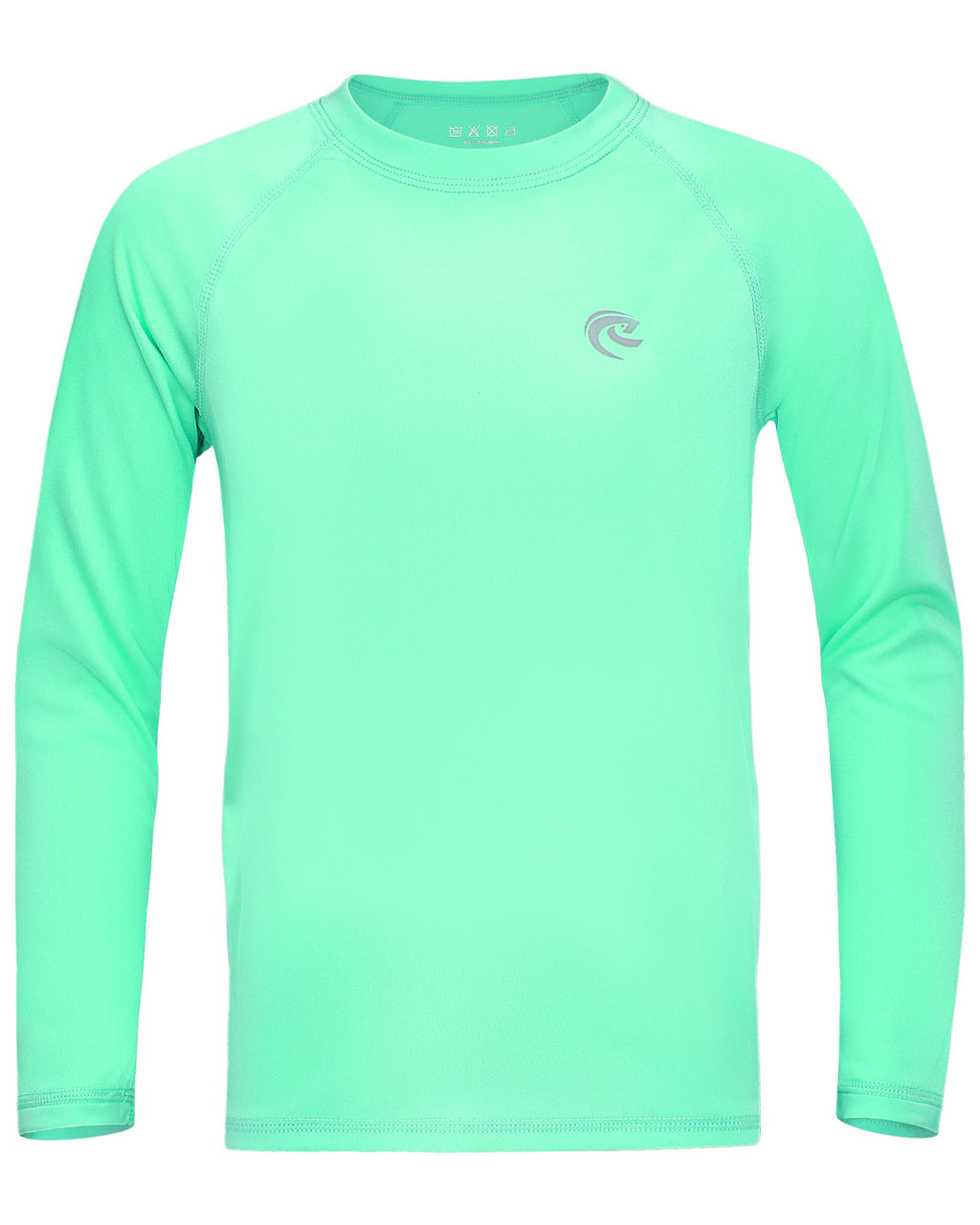 Boys UPF 50+ Swim Shirt Long Sleeve, 1 or 2 Pack UV Sun Protection Rash Guard, Youth Kids SPF Water Shirts for Beach Surf
