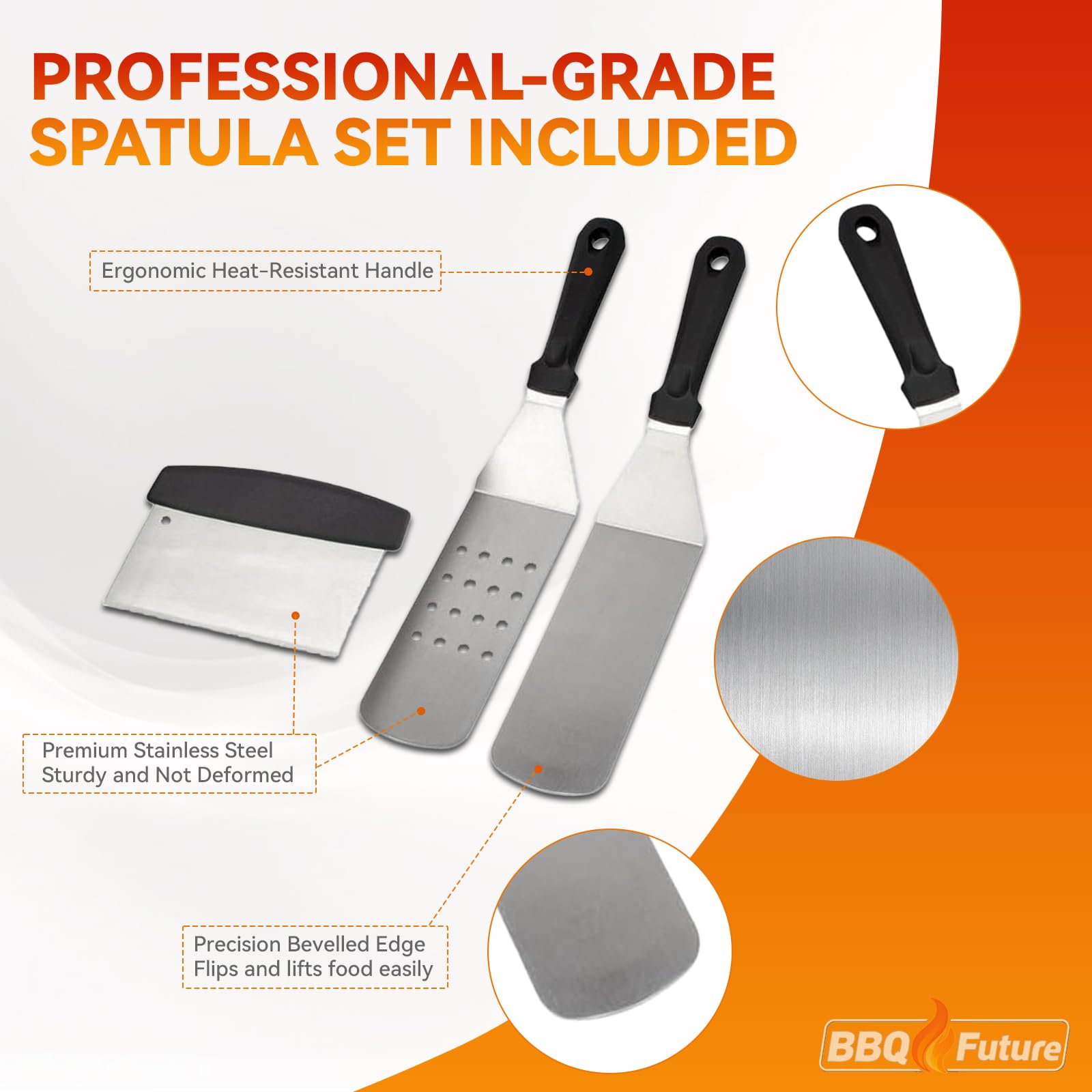 Carbon Steel Griddle for Gas Grill, Double Burner Griddle Compatible with Induction, Stove Top, Electric, Oven - 17" x 10" Professional Cookware for Cooktop, NonStick Griddle Pan