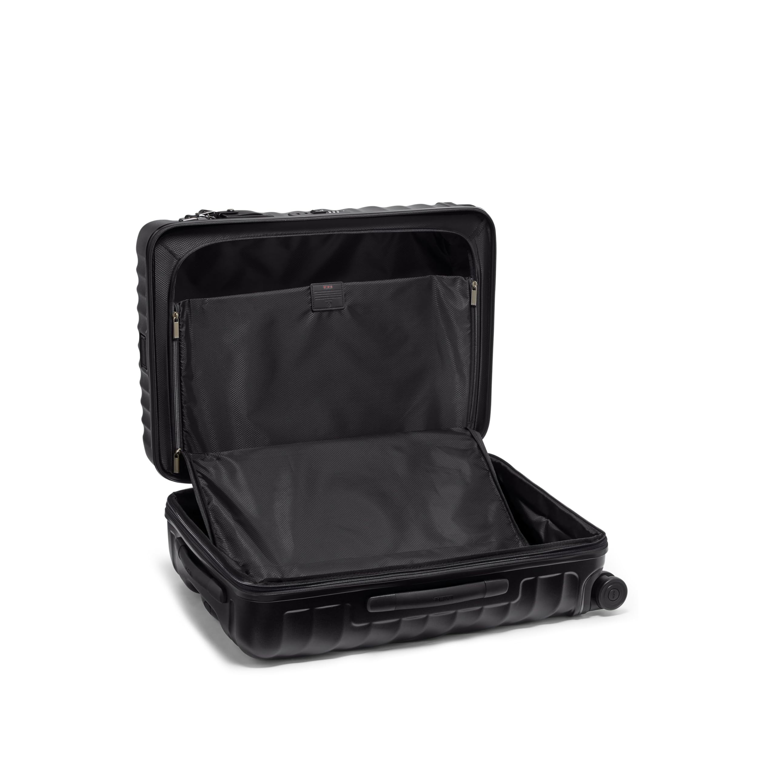 TUMI - 19 Degree Medium Expandable Checked Packing Case - 4-Wheeled Luggage - Hard Shell Suitcase - 26.0" X 17.5" X 10.0" - Navy
