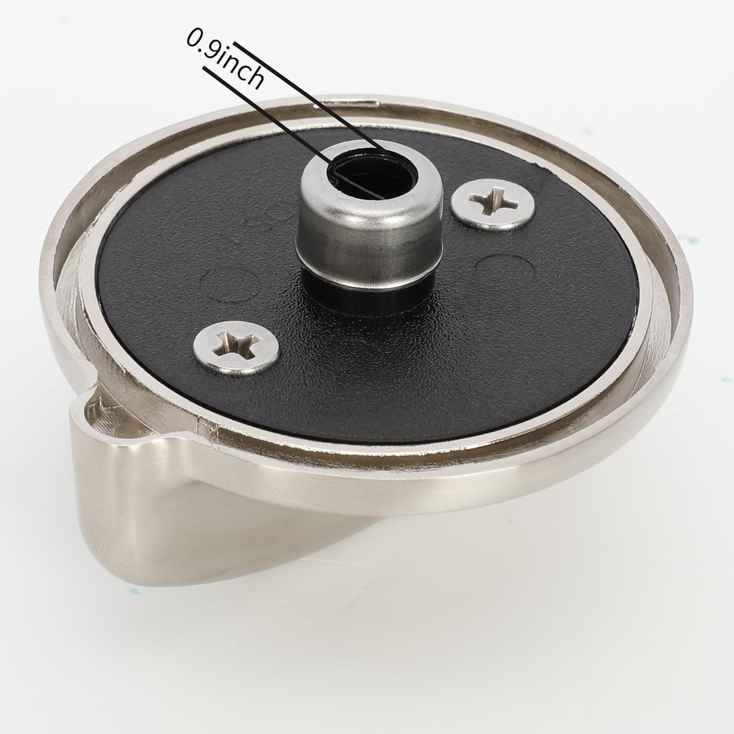 5 Packs WB03K10303 Profile Stove Cooktop Oven Rang Knob Replacements for GE,Stove knob Part WB03K10208,AP4980246, 1810427, AH3486484