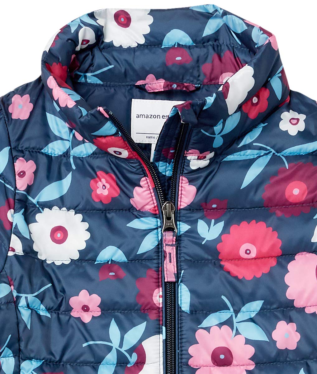Amazon Essentials girls Light-weight Water-resistant Packable Mock Puffer Jackets