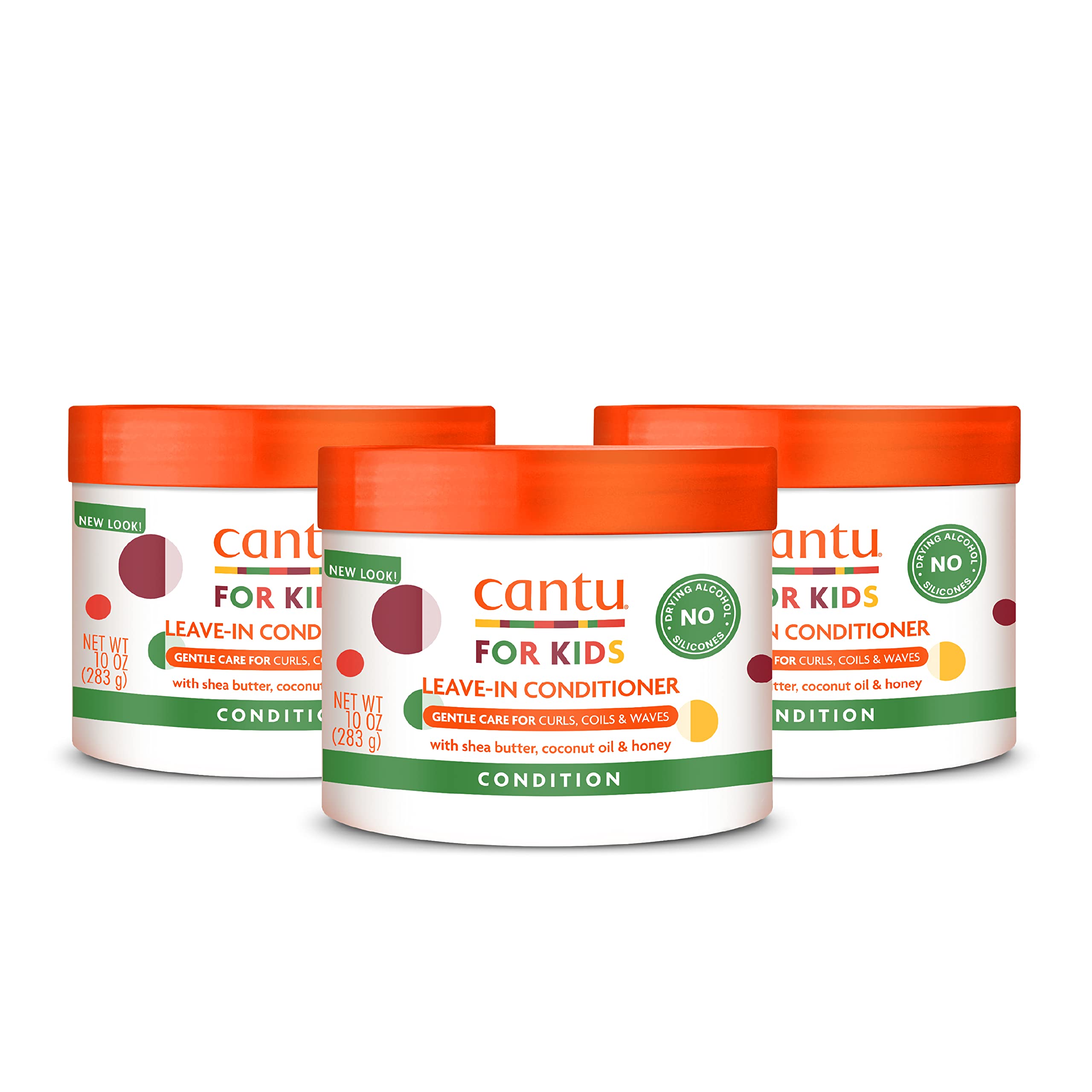 Cantu Care for Kids Conditioning Detangler, 6 fl oz (Pack of 3)