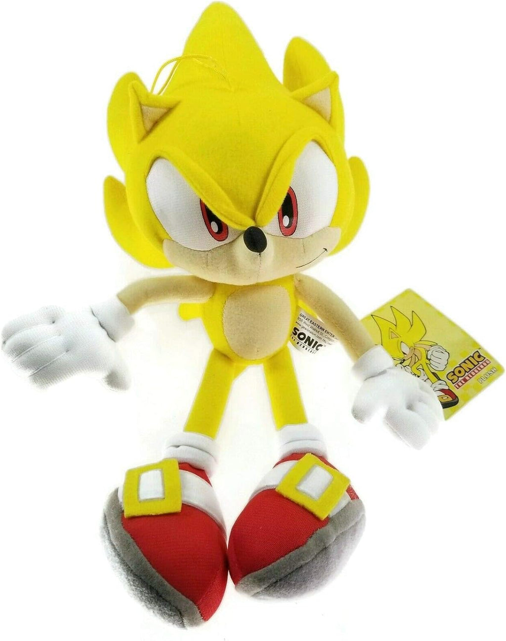 Great Eastern GE-8958 Sonic The Hedgehog Plush - Super Sonic, 12"