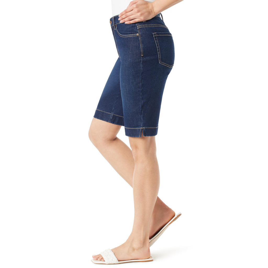 Gloria Vanderbilt Women's Amanda Bermuda High Rise Short Standard