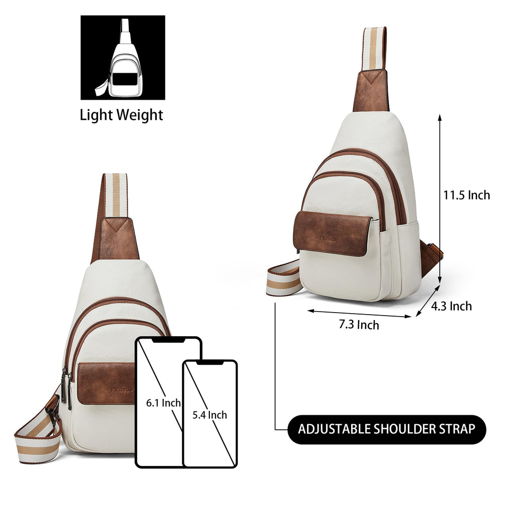Sling Bag Crossbody Bags for Women Small Cross Body Bag Fanny Packs Chest Sling Purse for Daily Travel Leisure Sport