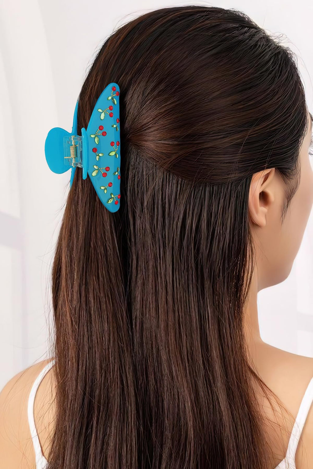 LILIE&WHITE Tortoise Claw Clips For Women - Strong Thick Hair Styling Accessories With Claws For Styling 1PC