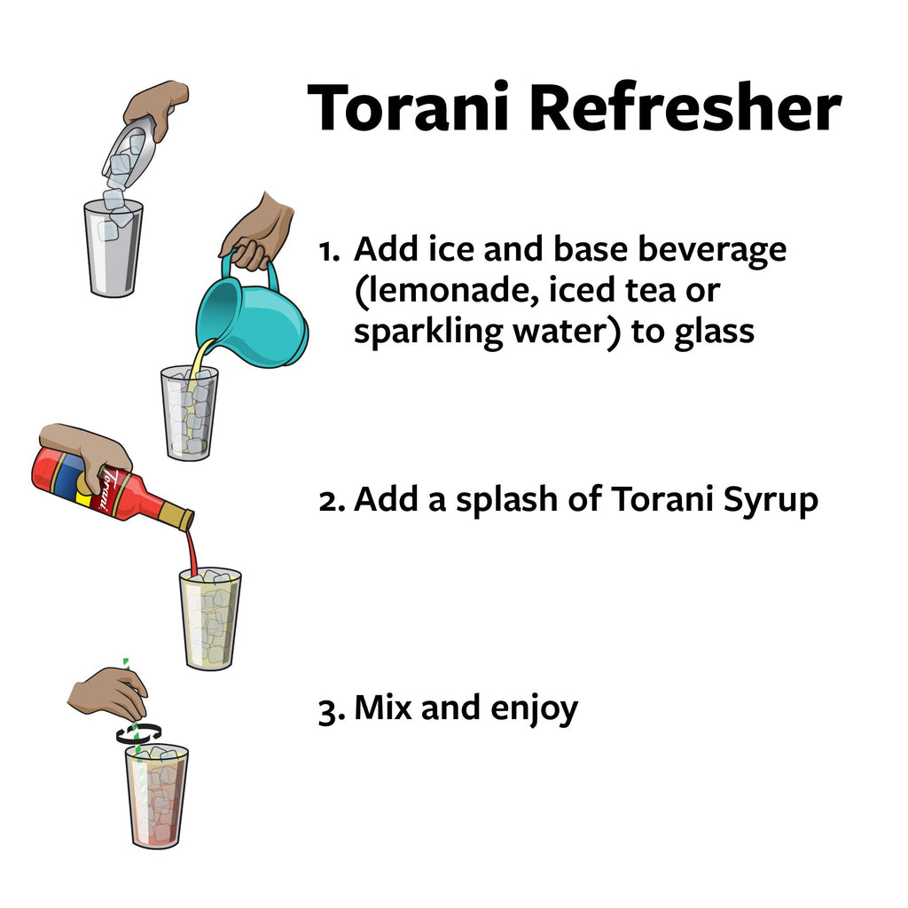 Torani Sugar Free Flavored Drink Syrup Coffee Favorites Variety Pack, Caramel, Peanut Butter Cup, Vanilla & Brown Sugar Cinnamon, 25.4 fl oz (Set of 4)