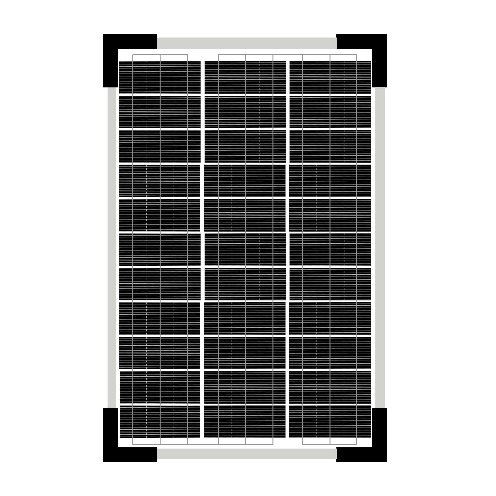 5W Solar Panel High Efficiency 12V Portable Solar Chargerfor Small Devices Monocrystalline Photovoltaic Module LED Lights, Power Banks, and 12V Batteries, Ideal for Outdoor Use