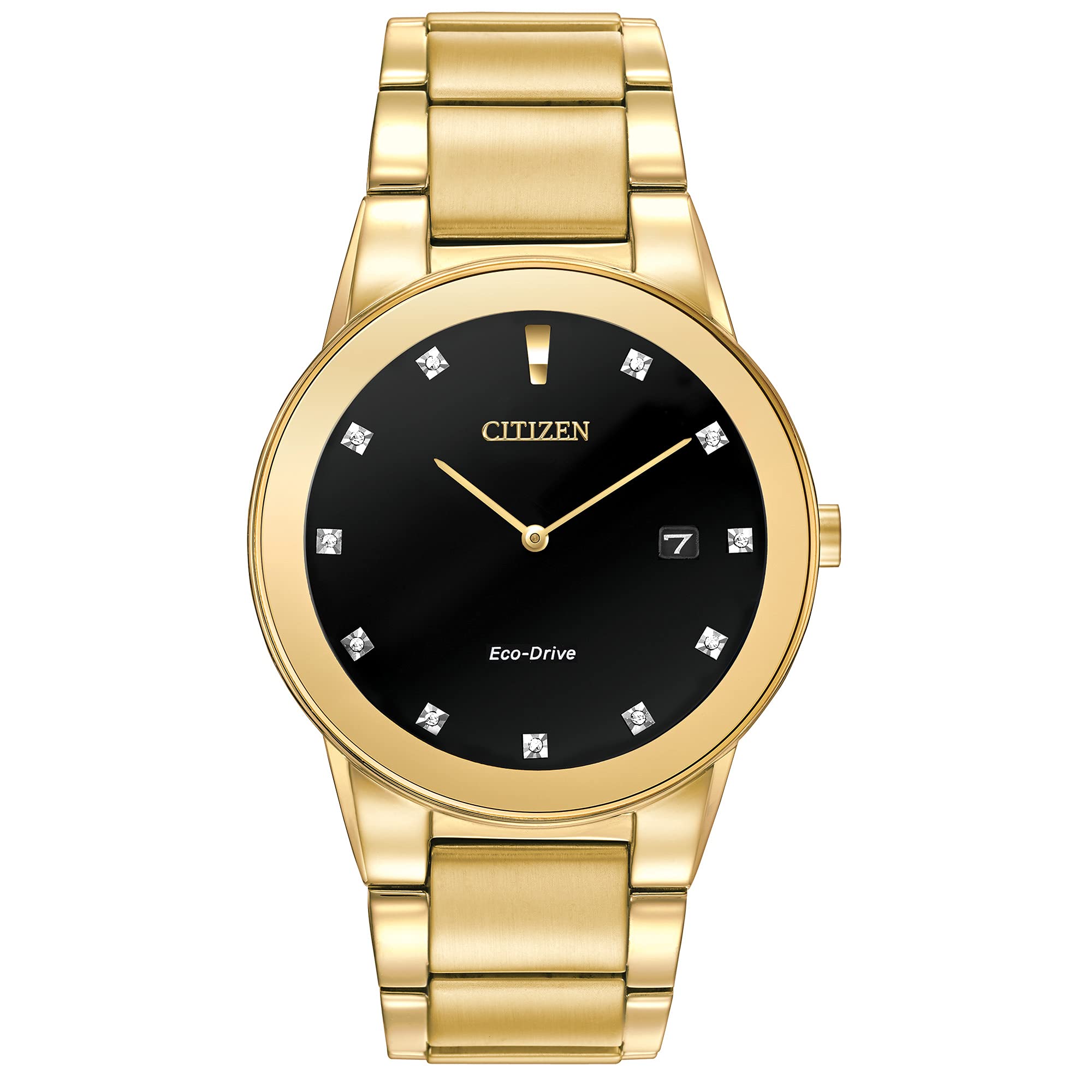 Citizen Eco-Drive Axiom Mens Watch, Stainless Steel