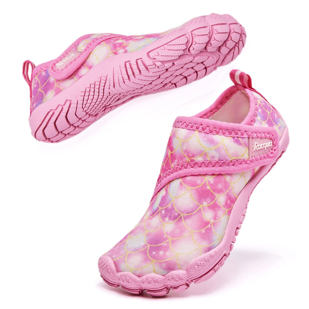 Racqua Toddler Boys Girls Slip-On Water Shoes Quick Dry Barefoot Aqua Shoes (Toddler/Little Kid)