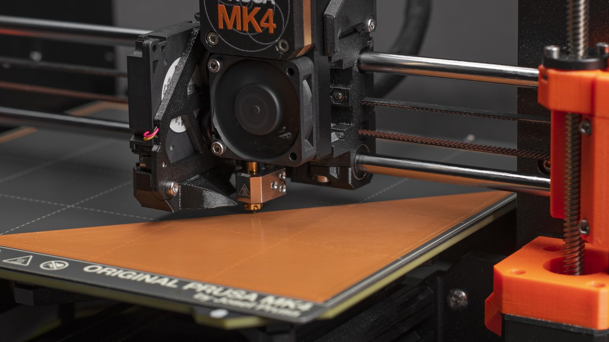 Original Prusa MK4 3D Printer Kit, Removable Sheets, Beginner-Friendly DIY Kit, Fun to Assemble, Automatic Calibration, Filament Sample Included, Build Volume 250×210×220mm