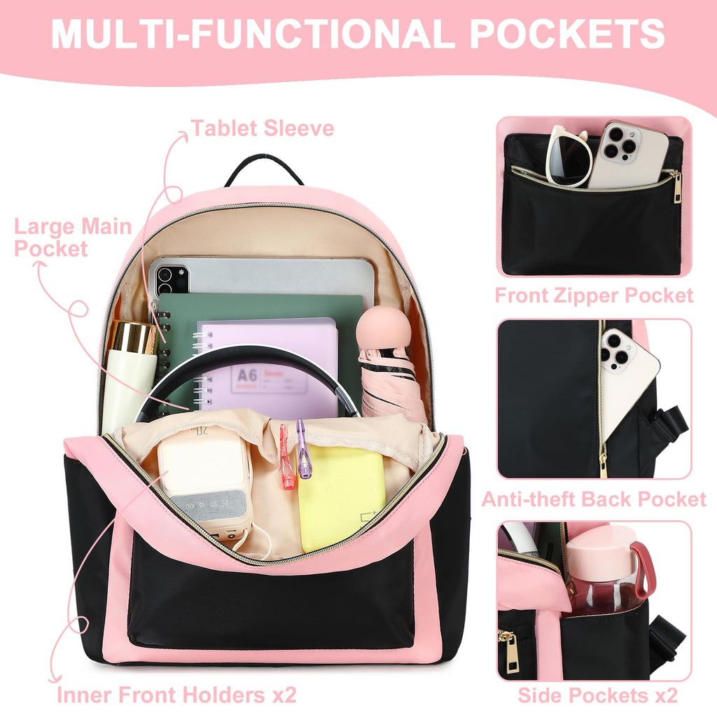 BTOOP Mini Backpack Women Girls Water-resistant Small Backpack Purse Shoulder Bag for Womens Adult Kids School Travel