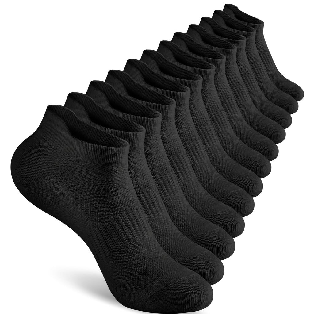 Walifrey Ankle Socks for Women, 6 Pairs Low Cut Athletic Socks for Women Running
