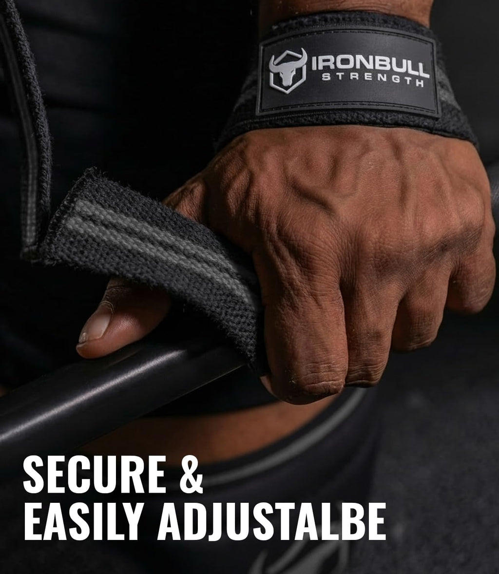 Lifting Wrist Straps for Weightlifting (1 Pair) – Padded Lifting Straps for Deadlifts, Powerlifting, Strength Training & Bodybuilding – Gym Straps for Men & Women