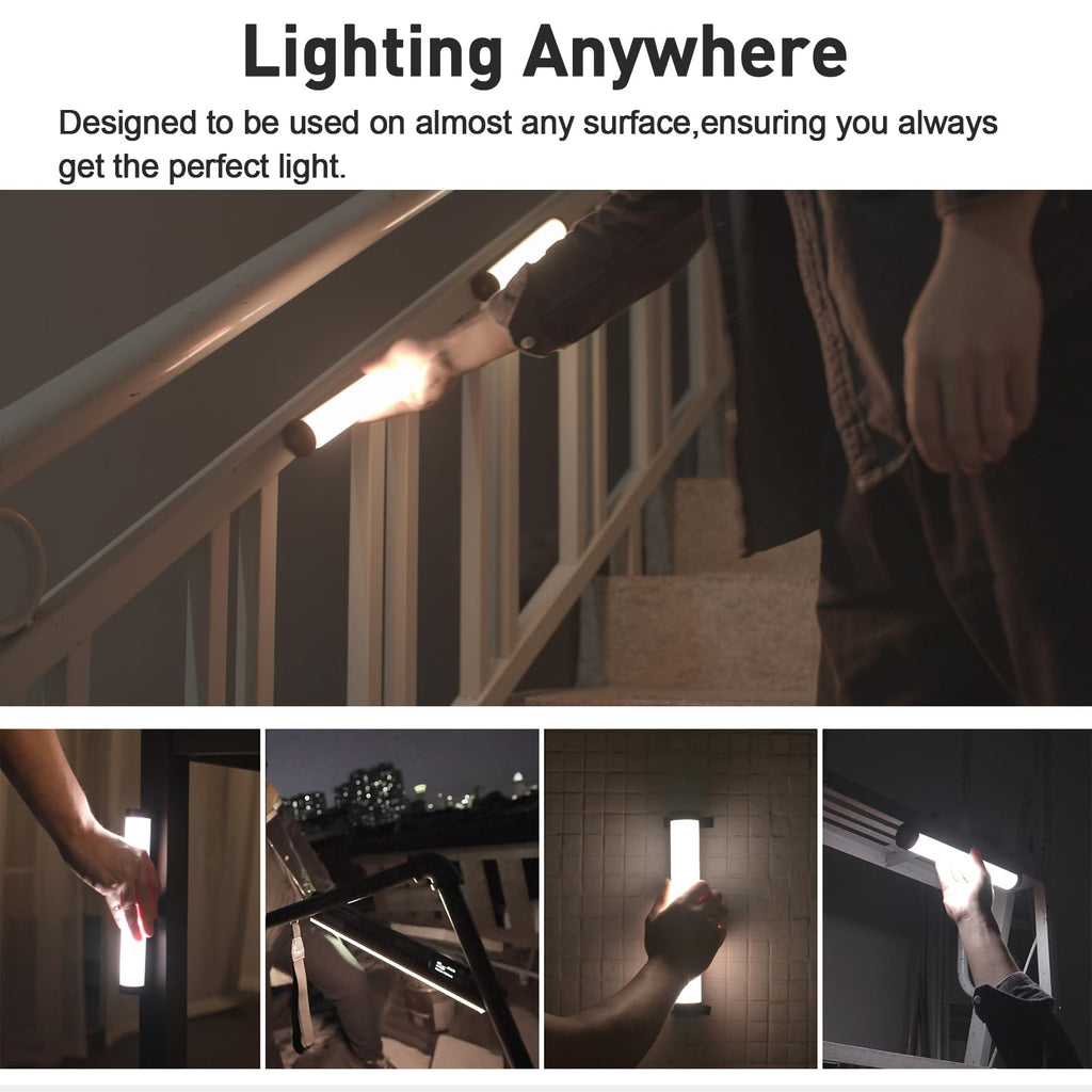 NANLITE PavoTube II 6C LED RGB Tube, 2700K-7500K Ultra-Wide Color Temperature, 2.4GHz Wireless Control Portable Handheld Photography Lighting Stick