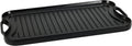 Amazon Basics Pre-Seasoned Cast Iron Reversible Rectangular Grill/Griddle with Even Heat Distribution, Black, 20 x 10.63 x 0.98 inch