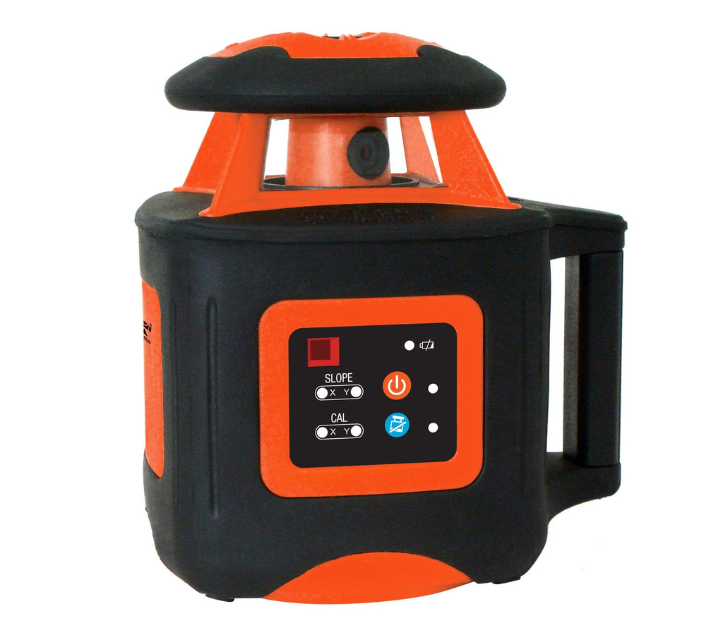 Johnson Level & Tool 40-6541 High Accuracy Dual Slope Rotary Laser System, Red, 1 ‎Kit