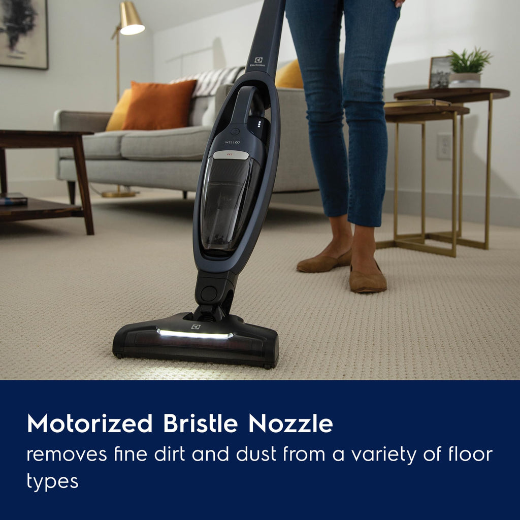Electrolux WellQ7 Hard Floor Cordless 2-in-1 Vacuum with PowerPro Roller for Hard Surfaces, 50-Minute Run Time, 2 Power Modes, Soft Sand