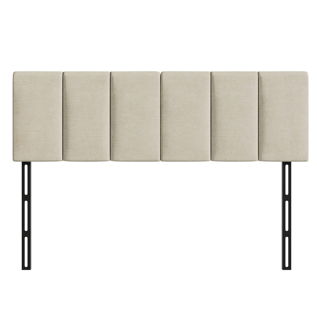 HAOBO Home Upholstered Headboards Foldable Queen/Full Linen Panels with Height Adjustments