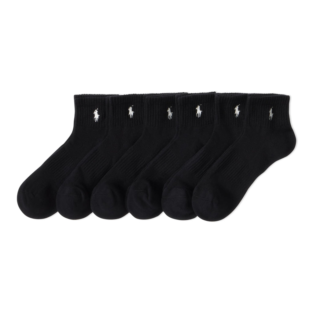 POLO RALPH LAUREN Men's Performance Cotton Quarter Socks