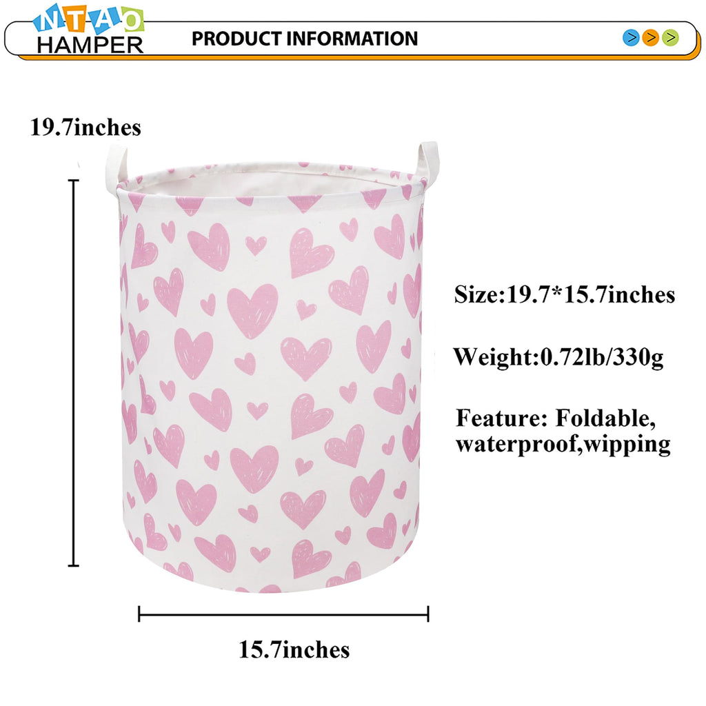 NTAOHAMPER Laundry Hamper, Laundry Basket, Waterproof Storage Bin for Bedroom, Clothes Organizer Basket, Books Box, Room Decor(Animal)