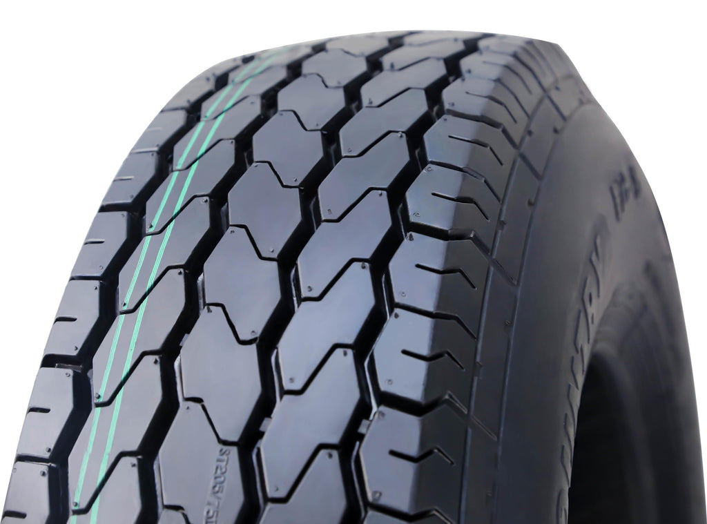 Free Country Trailer Tire Wheel Assembly ST175/80D13 6-Ply C 91L 5 Lug on 4.5" PCD Silver Mod Rim,SET 2