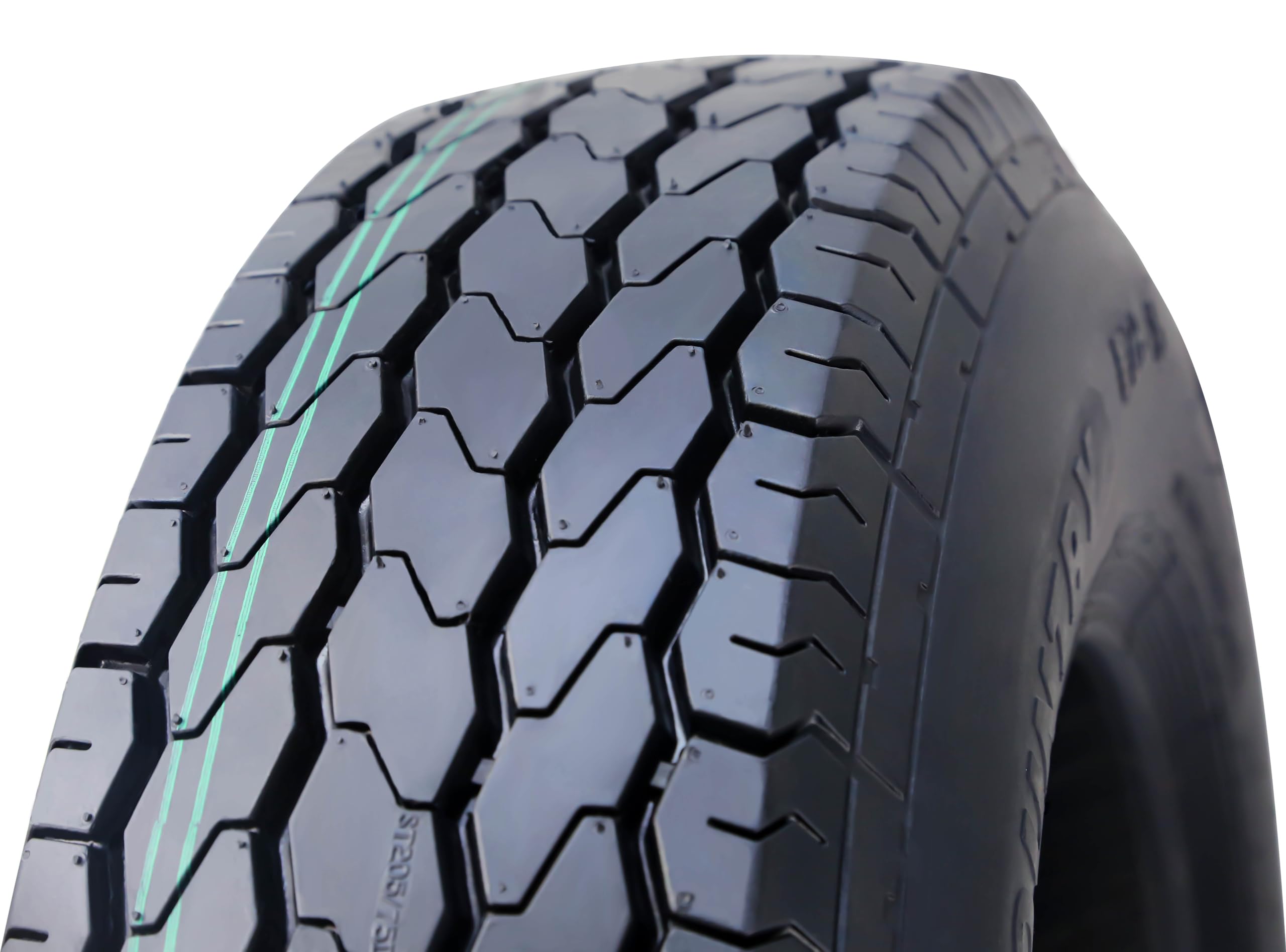 Free Country Trailer Tire Wheel Assembly ST175/80D13 6-Ply C 91L 5 Lug on 4.5" PCD Silver Mod Rim,SET 2
