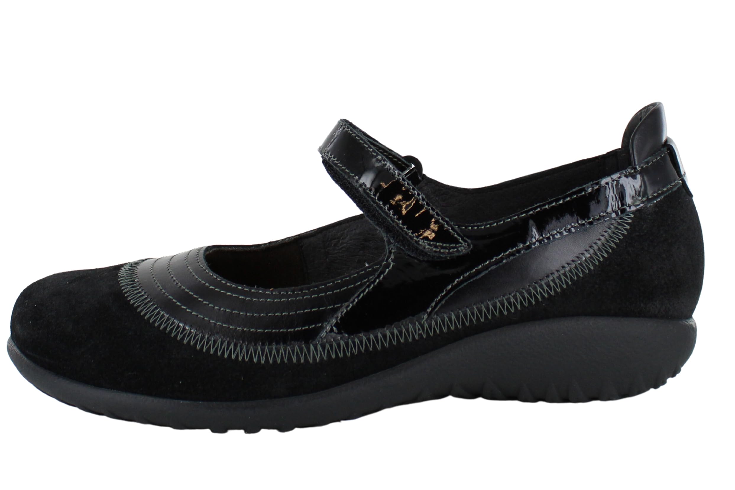 NAOT Footwear Women's Kirei Maryjane with Cork Footbed and Arch Comfort and Support - Lightweight and Perfect for Travel- Removable Footbed