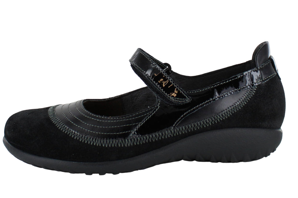 NAOT Footwear Women's Kirei Maryjane with Cork Footbed and Arch Comfort and Support - Lightweight and Perfect for Travel- Removable Footbed