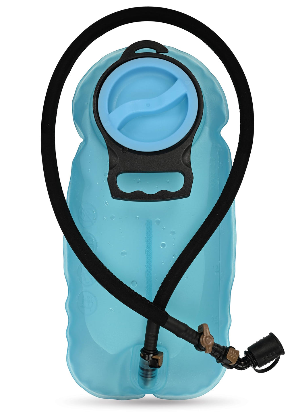 MARCHWAY 2L/2.5L/3L TPU Hydration Bladder, Ultra Durable Water Reservoir Bag with Insulated Tube for Hydration Pack for Cycling, Hiking, Running, Climbing, Biking