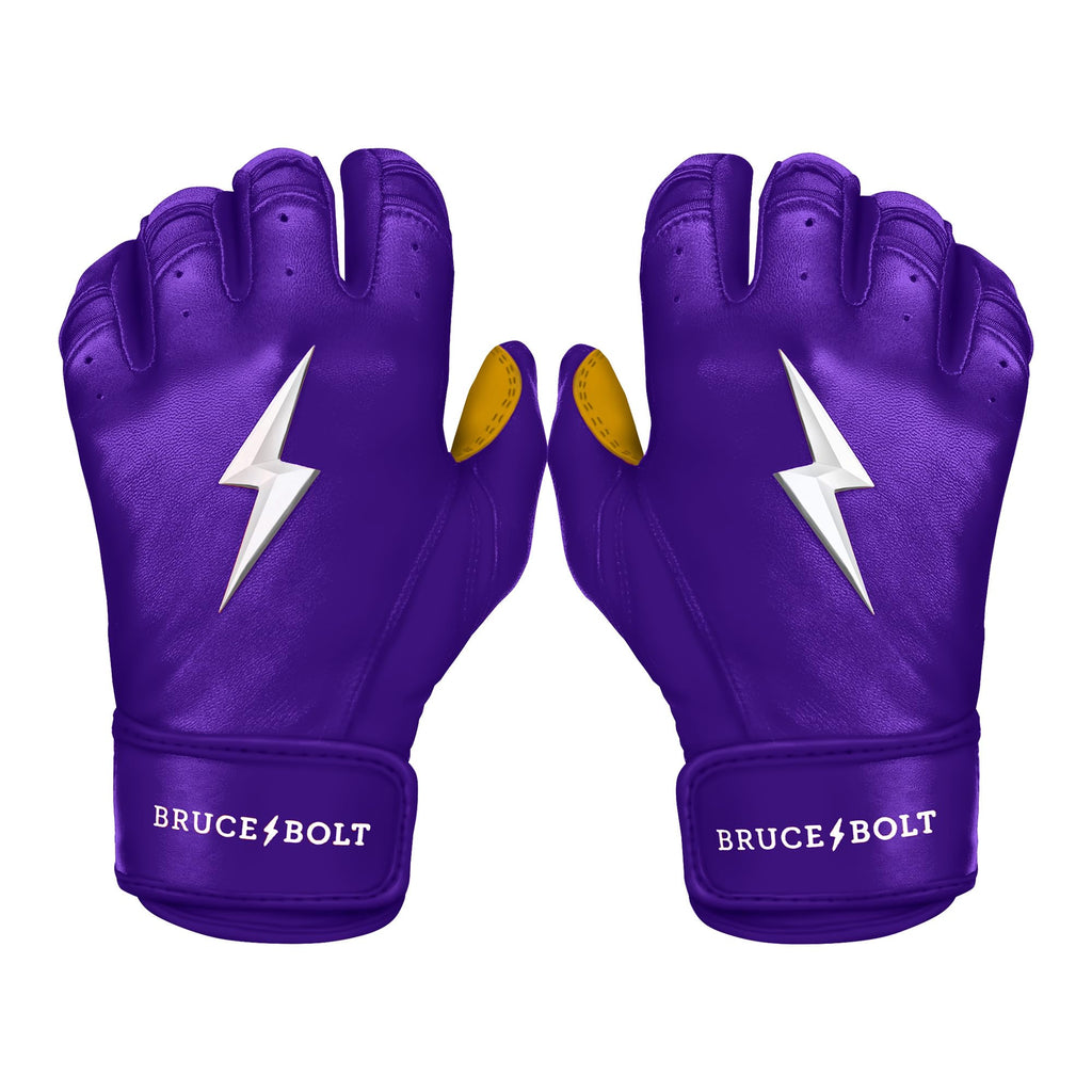 BRUCE BOLT Original Series Short Cuff Batting Gloves - Classic Edition - Adult & Youth Sizes