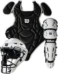 Wilson EZ Gear 2.0 Catcher’s Gear Kit - Black, Small/Medium