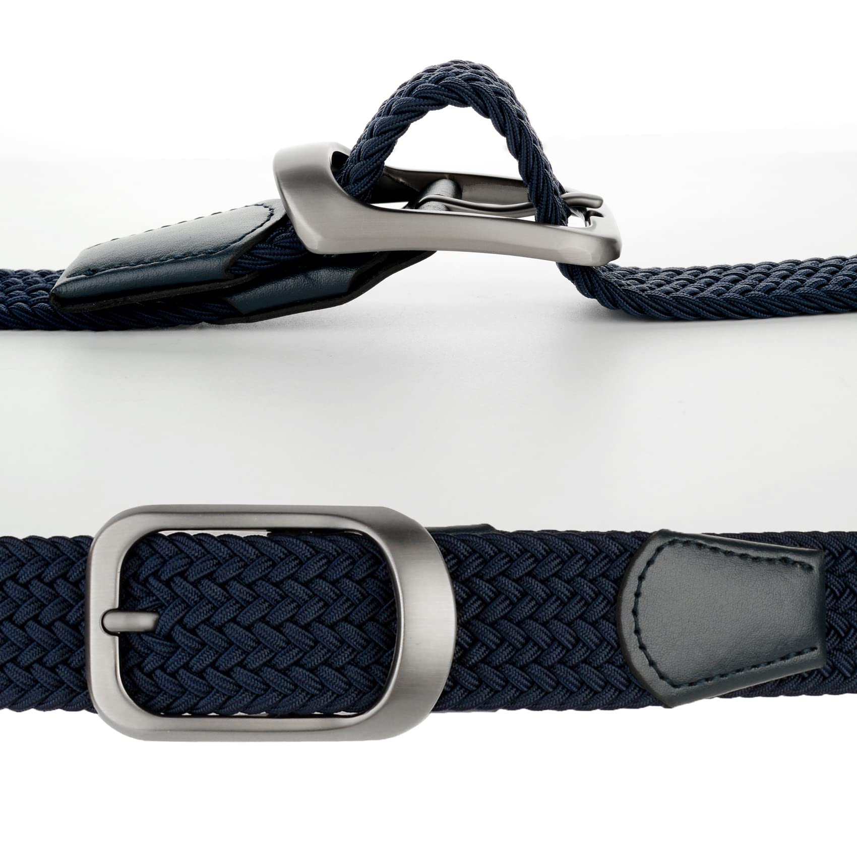 Plus Size 43'' to 75'' Mens Elastic Stretch Belts Big and Tall Belt