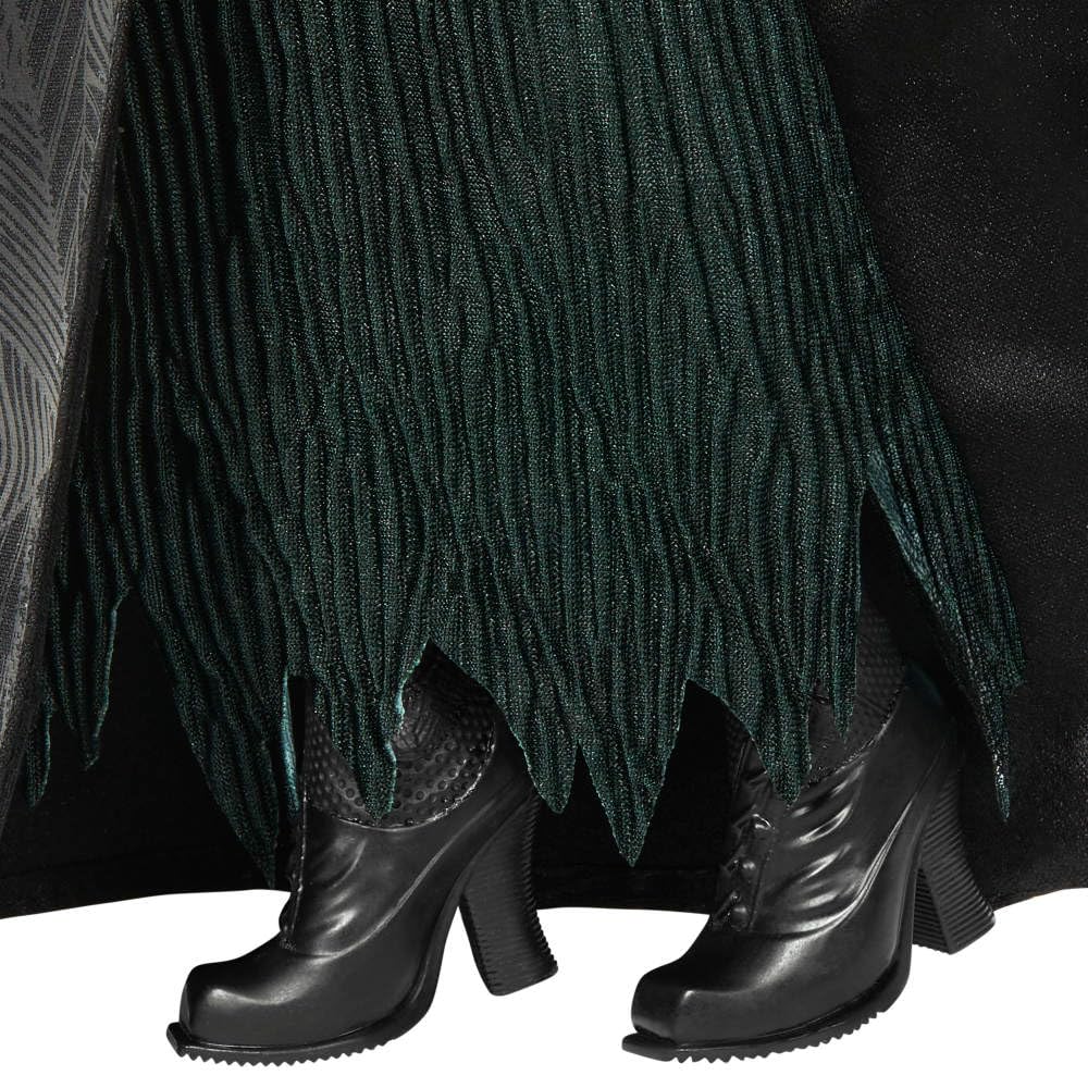 Mattel Universal Pictures Wicked: Muñeca de moda Elphaba For Good de lujo con atuendo extraíble y 4 accesorios, inspirada en la película